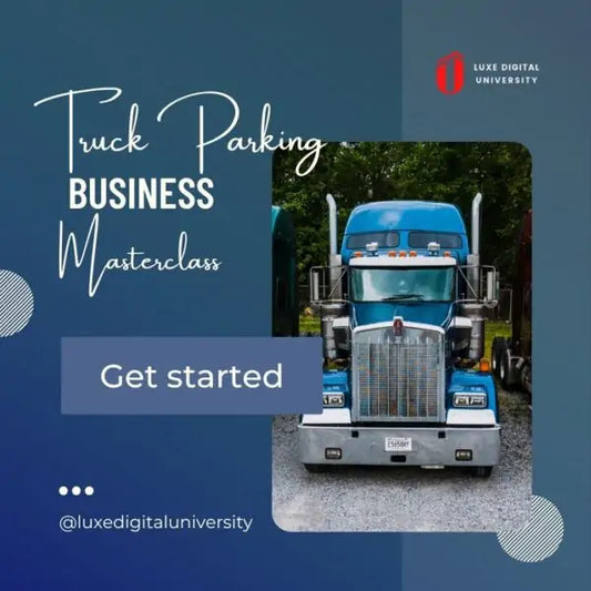 TRUCKPARKING BUSINESS MASTERCLASS